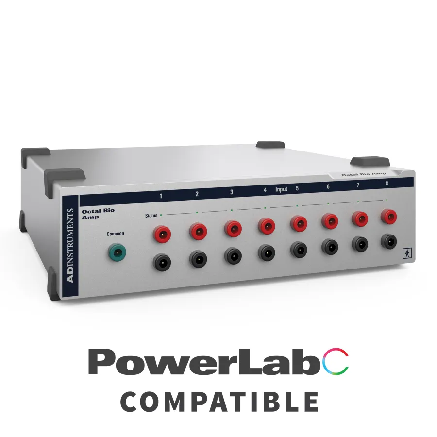 Octal Bio Amp with Front End Interface