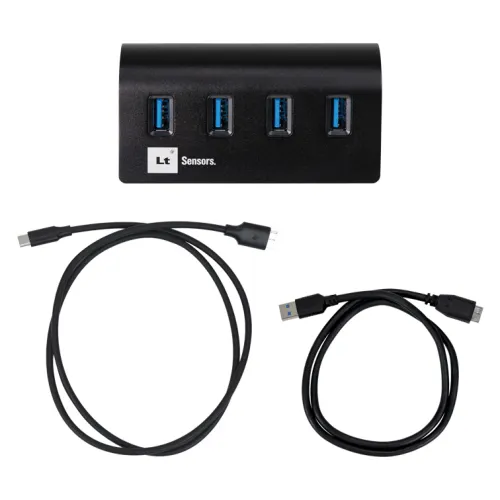 Lt Sensors Hub with two cables (USB-C and USB-A)